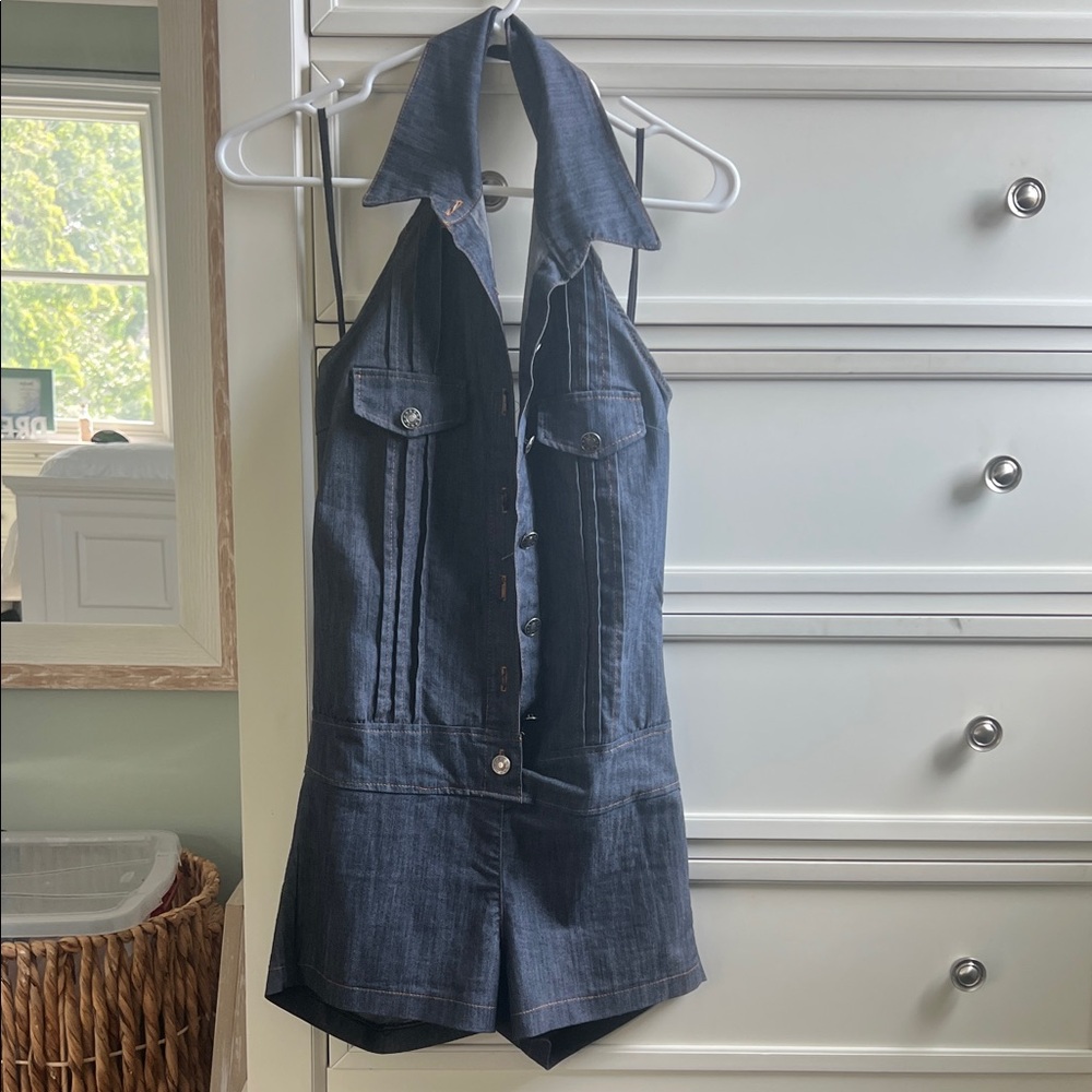 Stylish Denim  One Piece outfit
